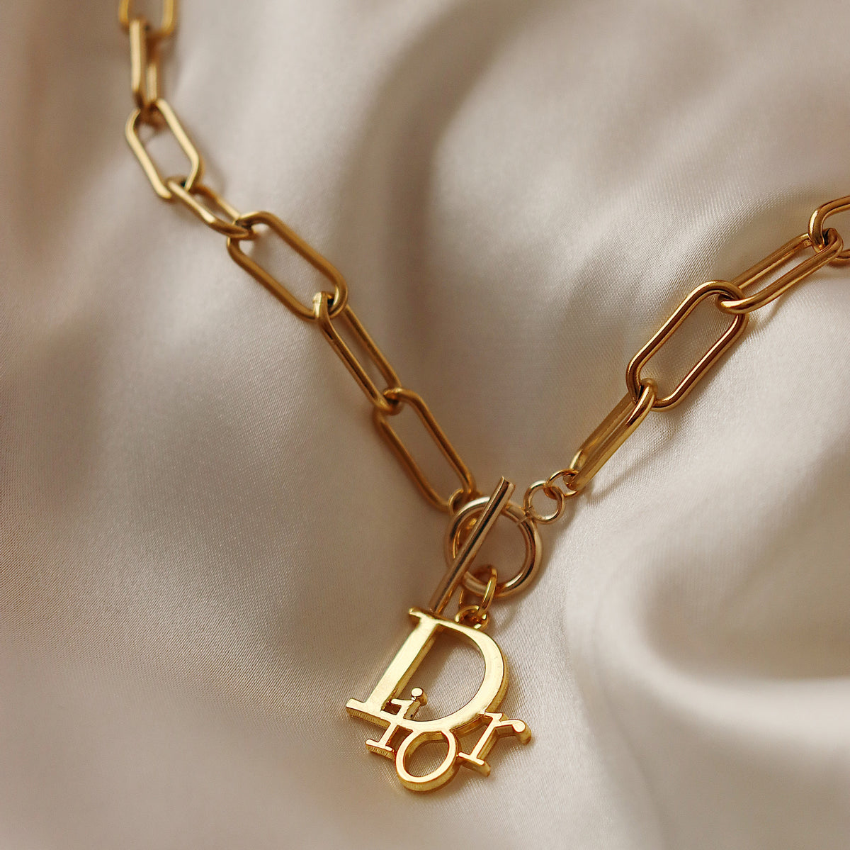 Rework Vintage Silver Dior Lock on Necklace – Relic the Label