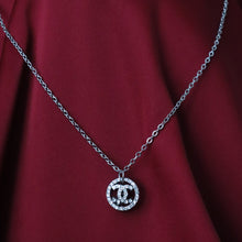 Load image into Gallery viewer, Rework Vintage Swarovski Button Necklace