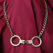 Load image into Gallery viewer, Rework Vintage Louis Vuitton Keychain Necklace