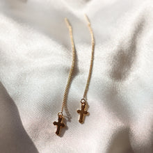Load image into Gallery viewer, Saint Threader Earrings