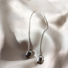 Load image into Gallery viewer, Locked in My Heart Threader Earrings