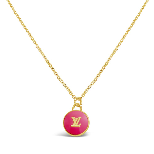 Louis Vuitton Lockit Pendant Necklace