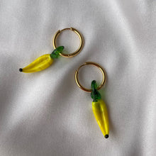 Load image into Gallery viewer, Glass Fruit and Veggie Earrings