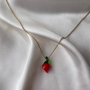 Glass Fruit Necklace