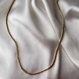 Thick Box Chain Necklace