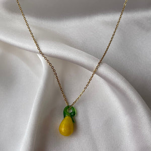 Glass Fruit Necklace