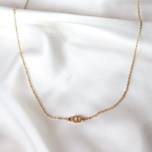 Rework Vintage Gold Dior CD on Necklace or Bracelet