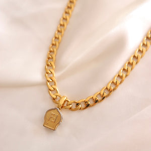 Rework Vintage Fendi Zipper Back on Necklace