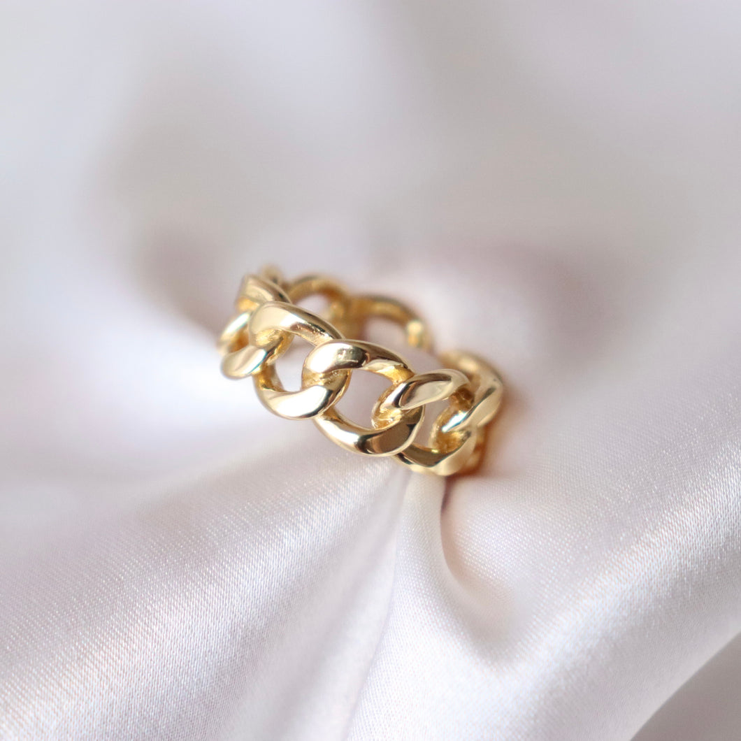 Chunky Link Adjustable Chain Ring